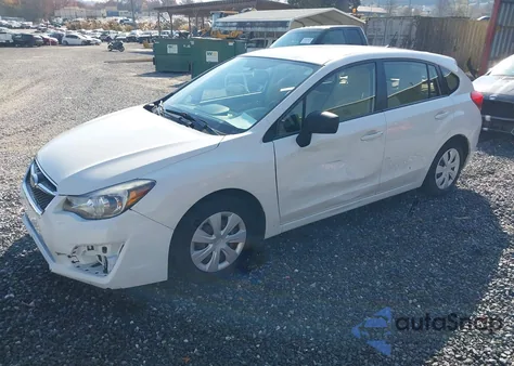 2015 Subaru Impreza 2.0I from USA, damaged, VIN JF1GPAA67F8307071